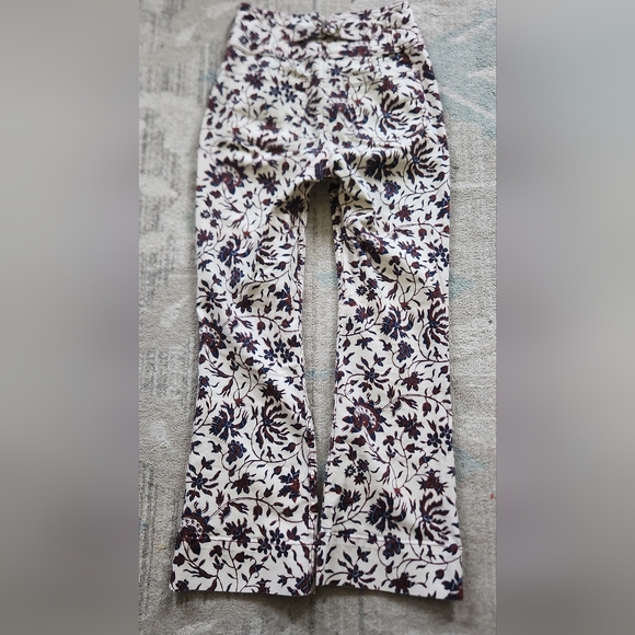 Ulla Johnson Ellis Vine Jeans. Size 4. Cream EUC. - Picture 2 of 9